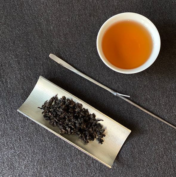 Chasago Pewter Tea Scoop Shibou