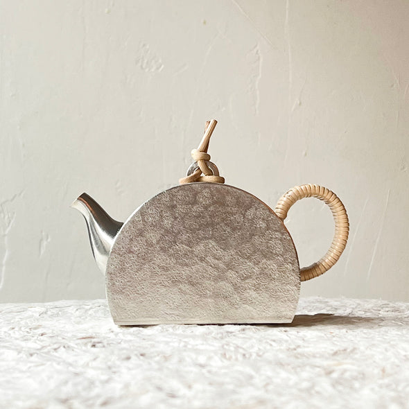 Pewter Half Moon Teapot