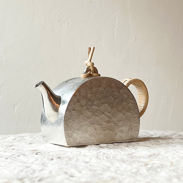 Pewter Half Moon Teapot