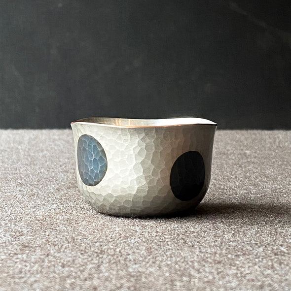 Polka Dot Sake Cup Tsuiki Copperware