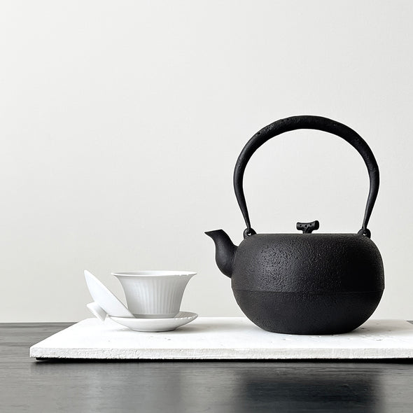 Yuzu Gata Cast Iron Tetsubin Water Kettle