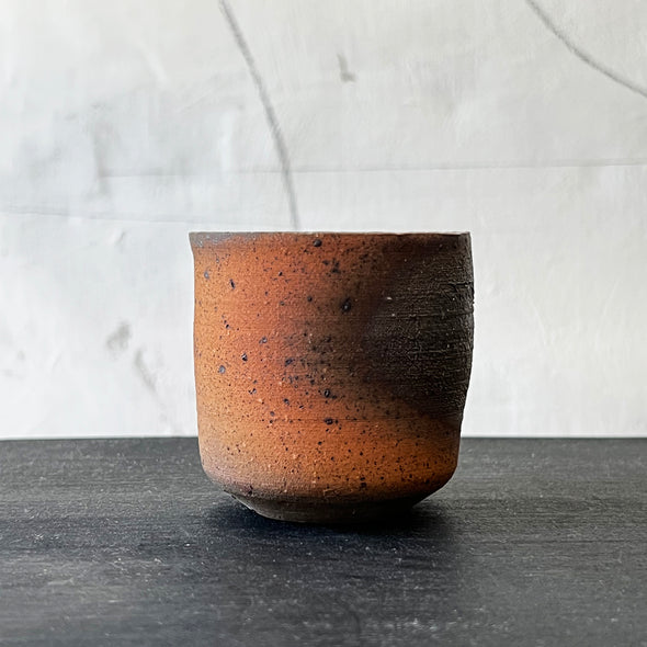 Karatsu Nanban 5.4oz Yunomi #C10RED