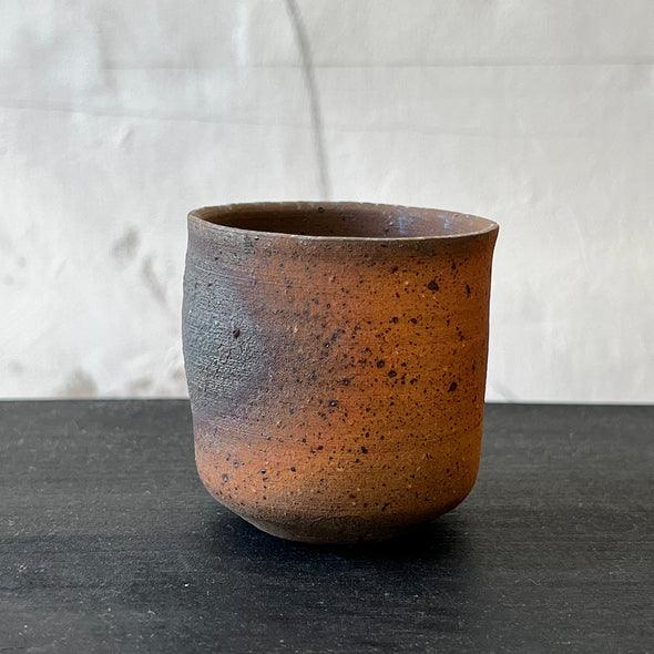 Karatsu Nanban 5.4oz Yunomi #C10RED
