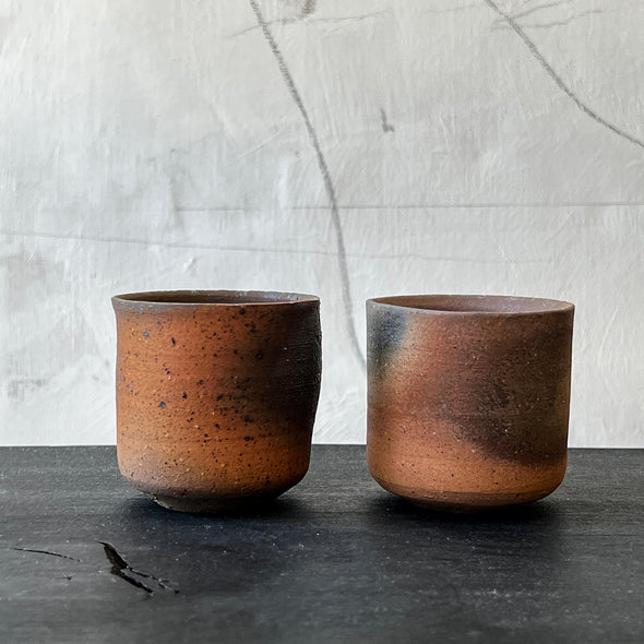 Karatsu Nanban 5.4oz Yunomi #C10RED