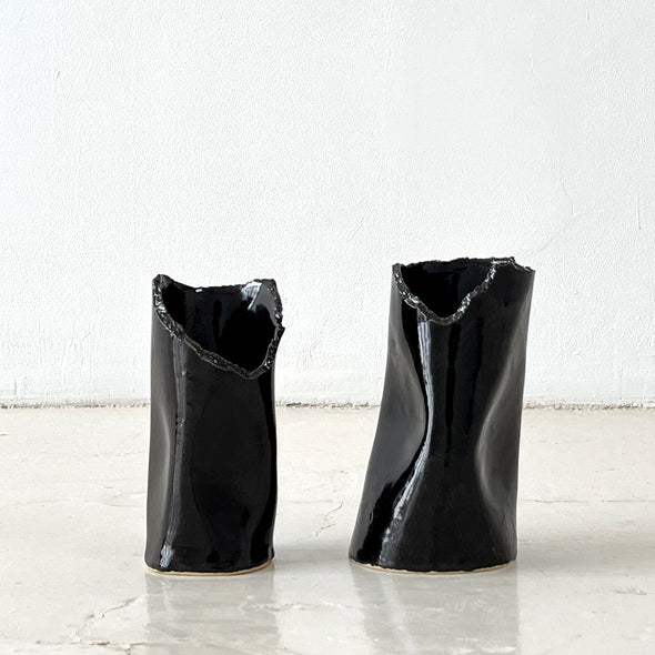 Black Landscape Vase_Small