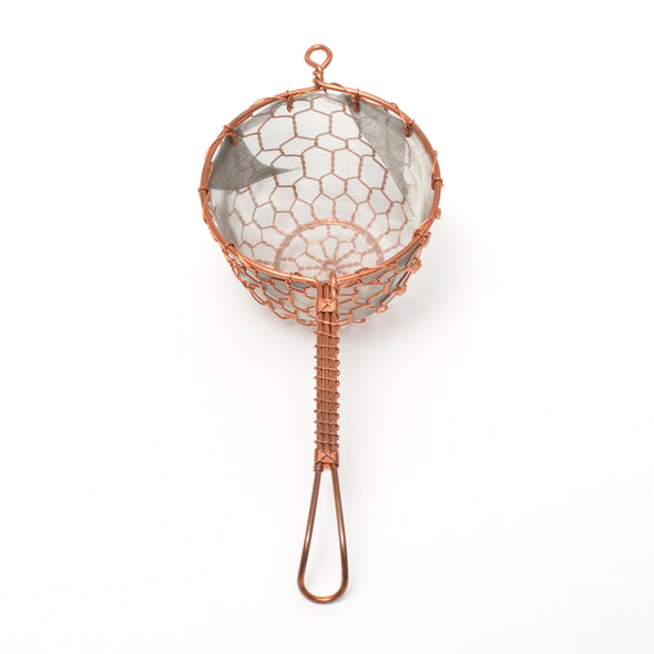 Hand made Copper Strainer Large